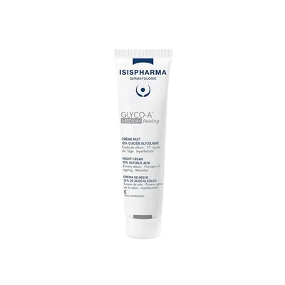 ISIS Pharma Glyco-A Medium Peeling Cream, Skin Renewal & Imperfection Reduction - 30ml