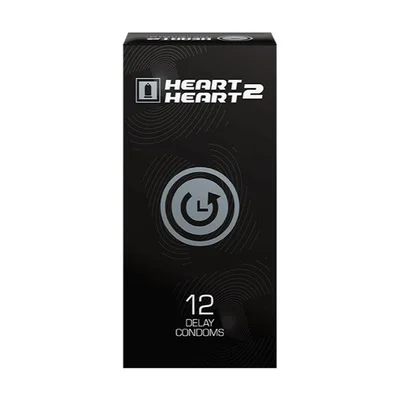هارت تو هارت (Heart 2 Heart) واقي ذكري، عبوة من 12 قطعة