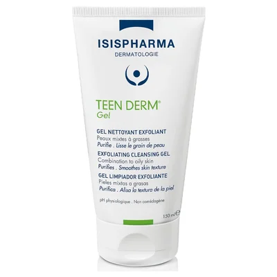 ISIS Pharma Teen Derm Gel for Acne-Prone Skin Cleansing and Purification - 150ml