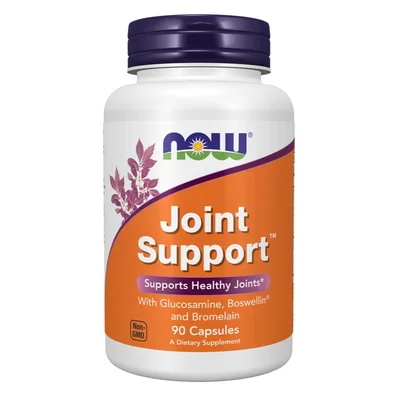 NOW Joint Support Supplement, Comprehensive Joint Health, Flexibility & Inflammation Support, Capsules - 90 Count