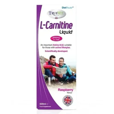 تروفايت (TrueVite) ال-كارنيتين لدعم إنتاج الطاقة والأيض، شراب - 25 مل - TrueVite - 25ml bottle