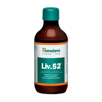 Liv.52 Liver Support & Appetite Stimulant Syrup by Himalaya - 200ml