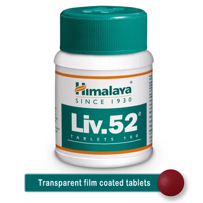 Himalaya Liv-52 Herbal Liver Support, Supports Healthy Liver Function & Detoxification, Tablets - 100 Count