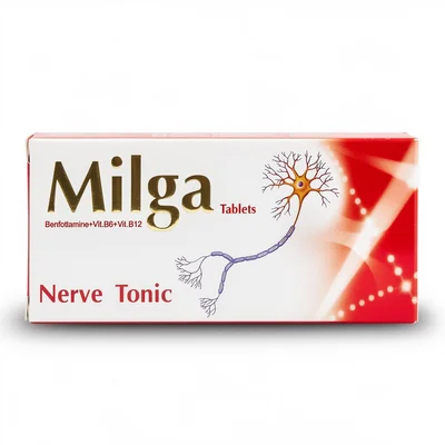 Eva Pharma Milga B Vitamins for Nerve Function & Energy Metabolism, Tablets - 30 Count