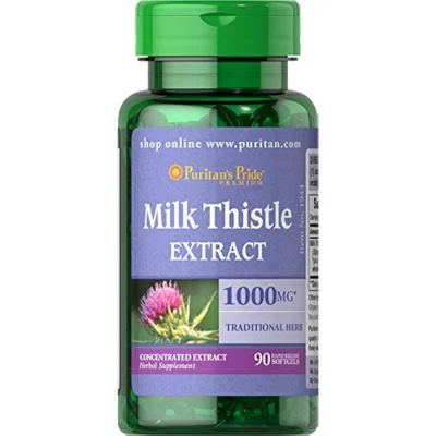 Milk Thistle Extract 1000mg 90cap Puritan's Pride