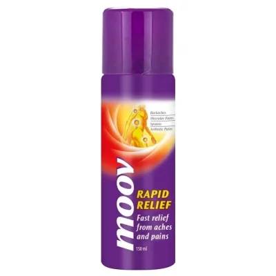 Moov Pain Relief Spray, Muscle & Joint Pain Relief - Aerosol Spray Bottle