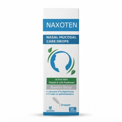 يونيركس (Unirex) ناكسوتين قطرات الأنف، مزيل احتقان الأنف، قطرات - 10 مل
