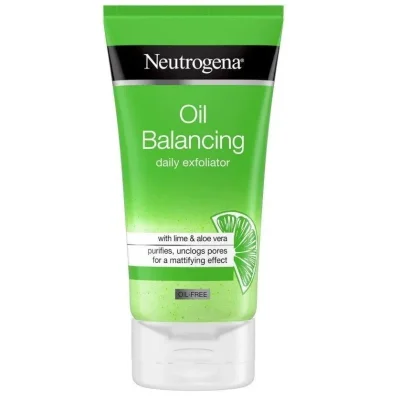 Neutrogena Oil Balancing Daily Exfoliator, Deep Cleansing & Oil Control - 150ml