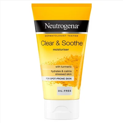 Neutrogena Clear & Soothe Moisturiser, Soothing Hydration for Stressed Skin - 75ml