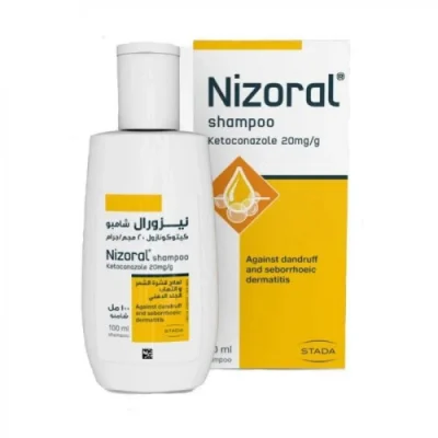 نيزورال (Nizoral) شامبو مضاد للقشرة، علاج فطريات فروة الرأس - 100 مل