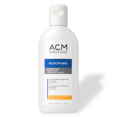 ACM Novophane Energizing Shampoo for Hair Vitality and Reduced Hair Loss - 200ml