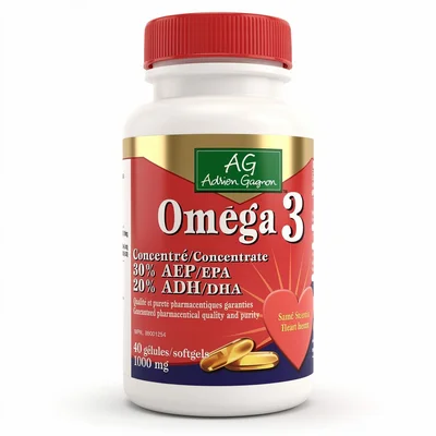 Omega 3 1000mg 40 Softgels AG