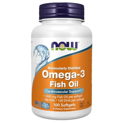 NOW Omega-3 100 Softgels