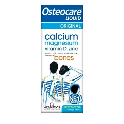 Vitabiotics Osteocare Liquid Syrup for Bone Health with Calcium + Vitamin D3