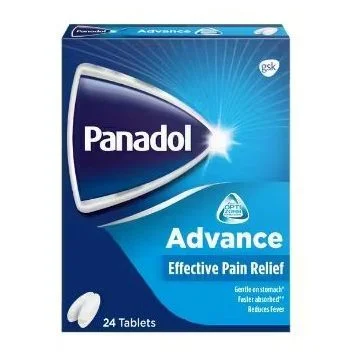 Panadol Advance Pain Relief, Tablets - 24 Count