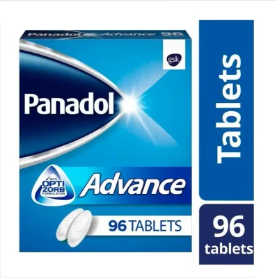 Panadol Advance Pain and Fever Relief Tablets - 96 Count