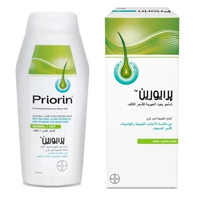 Priorin Shampoo, Supports Hair Growth & Strengthens from Roots, Reduces Non-Pathological Hair Loss - 1 Unit