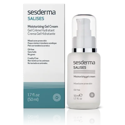 Sesderma Salises Moisturizing Gel, for Oil Control and Acne Breakouts, Gel - 50ml