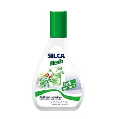 سيلكا (Silca) غسول الفم العشبي، مطهر للفم - عبوة واحدة