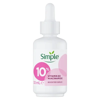 Simple Niacinamide 10% Serum, Improves Skin Texture & Reduces Pores - 30ml
