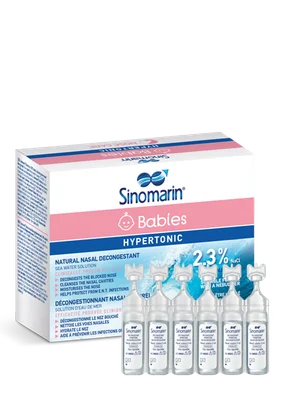 Sinomarin Baby Natural Nasal Decongestant, Saline Solution Nasal Spray - 100ml
