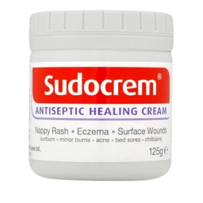 Sudocrem Diaper Rash Cream, Topical Barrier Cream - 125g