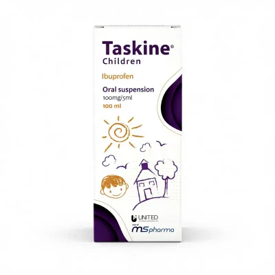 شراب تاسكين (Taskine) إيبوبروفين من يونايتد - 100 مل