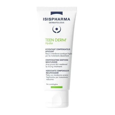 ISIS Pharma Teen Derm Hydra Cream, Intense Hydration & Barrier Repair - 40ml