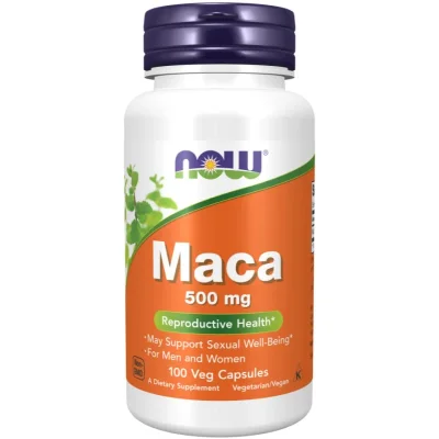 Now Maca, Dietary Supplement, Capsules - 100 Count
