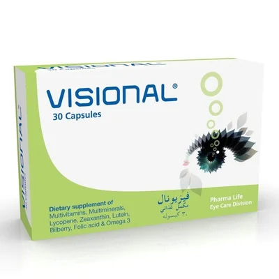 Pharma Life Visional Multivitamin for Eye Health & Overall Well-being, Capsules - 30 Count
