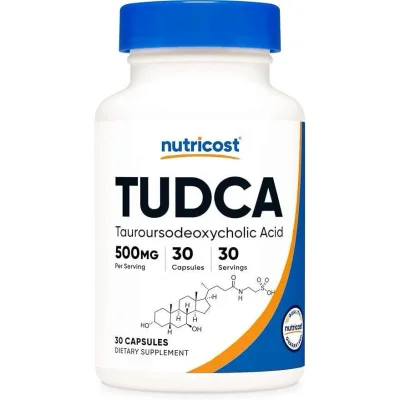 Nutricost TUDCA Liver Health Support, Capsules - 30 Count