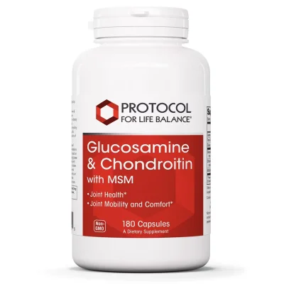 Protocol Glucosamine & Chondroitin with MSM for Joint Health Support, Tablets - 90 Count
