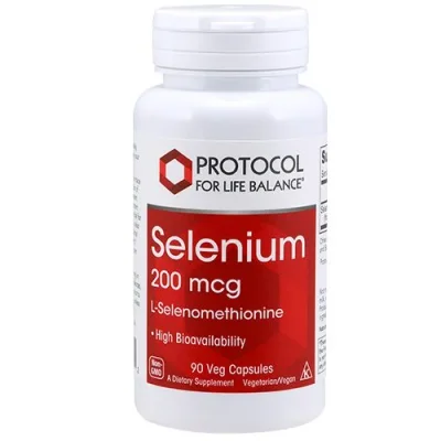 بروتوكول السيلينيوم (Selenium Protocol) 200 مكجم، كبسولات - 90 كبسولة