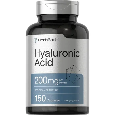 Horbaach Hyaluronic Acid Supplement, Capsules - 150 Count
