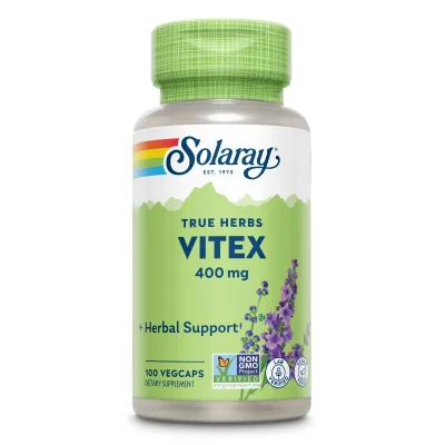Vitex (Vitex Agnus-Castus) Female Hormonal Balance Support, Capsules - 100 Count