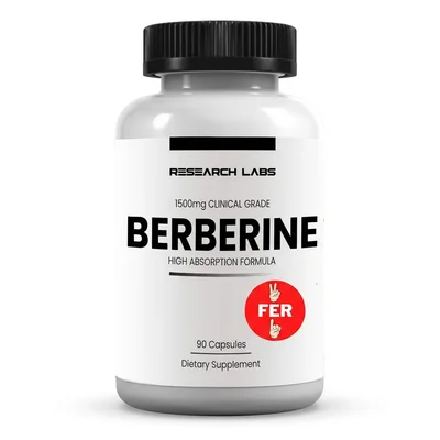 Research Labs Berberine for Metabolic Support & Blood Sugar Health, Capsules - 90 Count