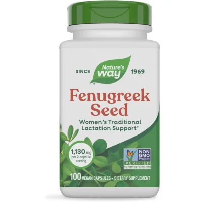 Nature's Way Fenugreek Seed, Capsules - 180 Count