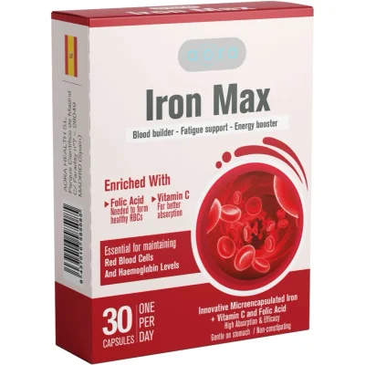 Iron Max Iron Supplement, Capsules - 30 Count