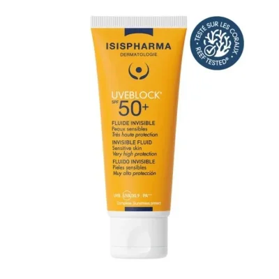 إيزيس فارما يوفيبلوك سائل واقي شمس غير مرئي SPF50+ – 40 مل