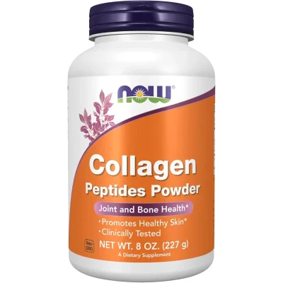 NOW Foods Collagen Peptides Powder for Skin, Hair & Joint Support - 8 oz (227 g)
