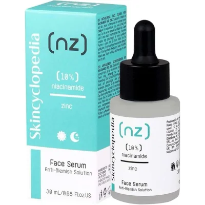 Skincyclopedia Niacinamide 10% & Zinc Face Serum — Anti-Blemish, 30ml