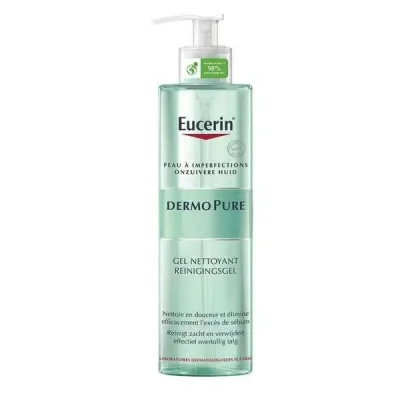 Eucerin Dermopure Purifying Cleanser Gel for Blemish-Prone Skin - 400ml