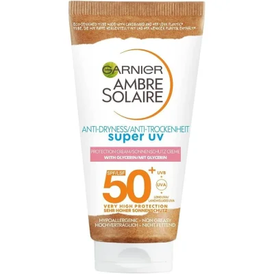 غارنييه (Garnier) واقي شمسي سائل مضاد للجفاف بعامل حماية 50+، مرطب للبشرة - 50 مل