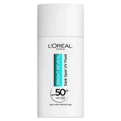 لوريال برايت ريفيل سائل الواقي من الشمس للحماية من البقع الداكنة SPF 50+ بحجم 50 مل