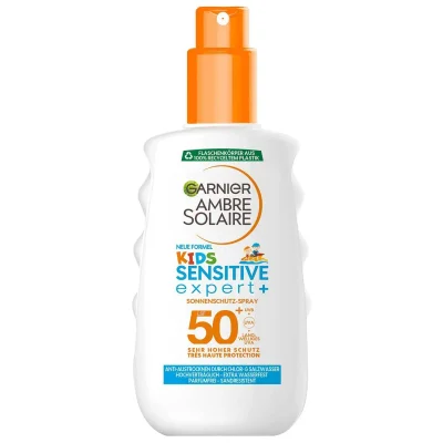 غارنييه (Garnier) واقي شمس للأطفال بعامل حماية 50+، حماية عالية من أشعة الشمس فوق البنفسجية، لوشن - 200 مل