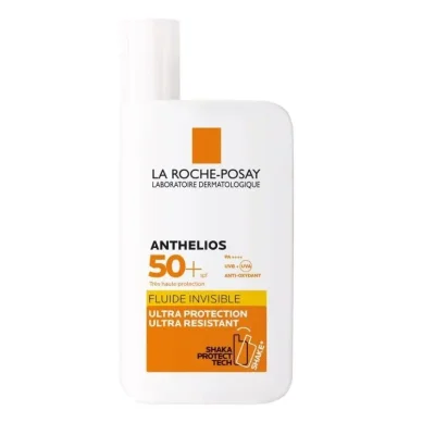 لا روش بوزيه أنثيليوس سائل واقي شمس خفي SPF 50+ – 50 مل