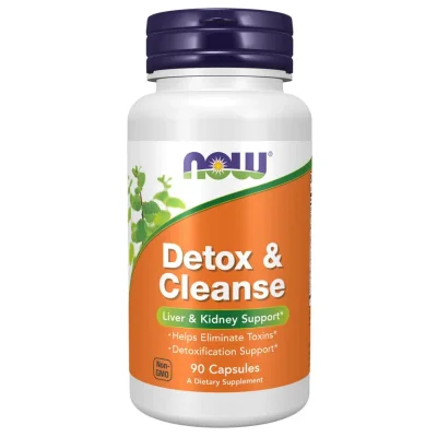 NOW Foods Detox & Cleanse, Supports Natural Detoxification, Capsules - 90 Count
