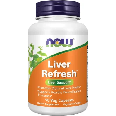 now Liver Refresh Liver Support Supplement, Capsules - 90 Count