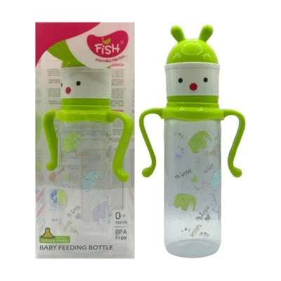 Fish Baby Feeding Bottle, 0+ Months - 240ml