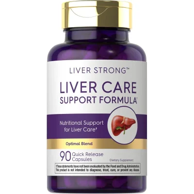 Carlyle Liver Care Support Formula, Supports Healthy Liver Function, Capsules - 90 Count